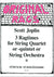 Joplin: 3 Ragtimes for String Quartet or String Orchestra - Volume 2