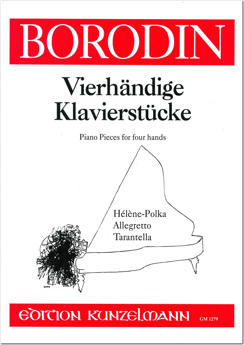 Borodin: Pieces for Piano 4-hands