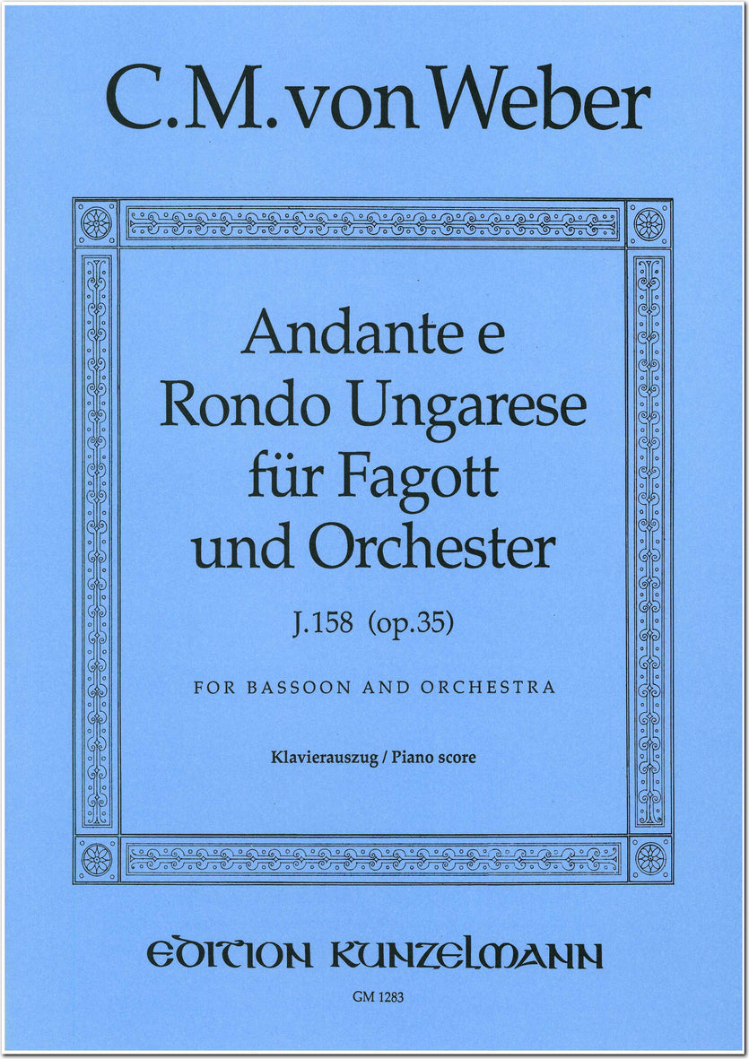 Weber: Andante e Rondo ungarese, J. 158