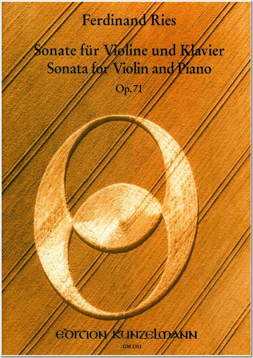 Ries: Violin Sonata in C-sharp Minor, Op. 71