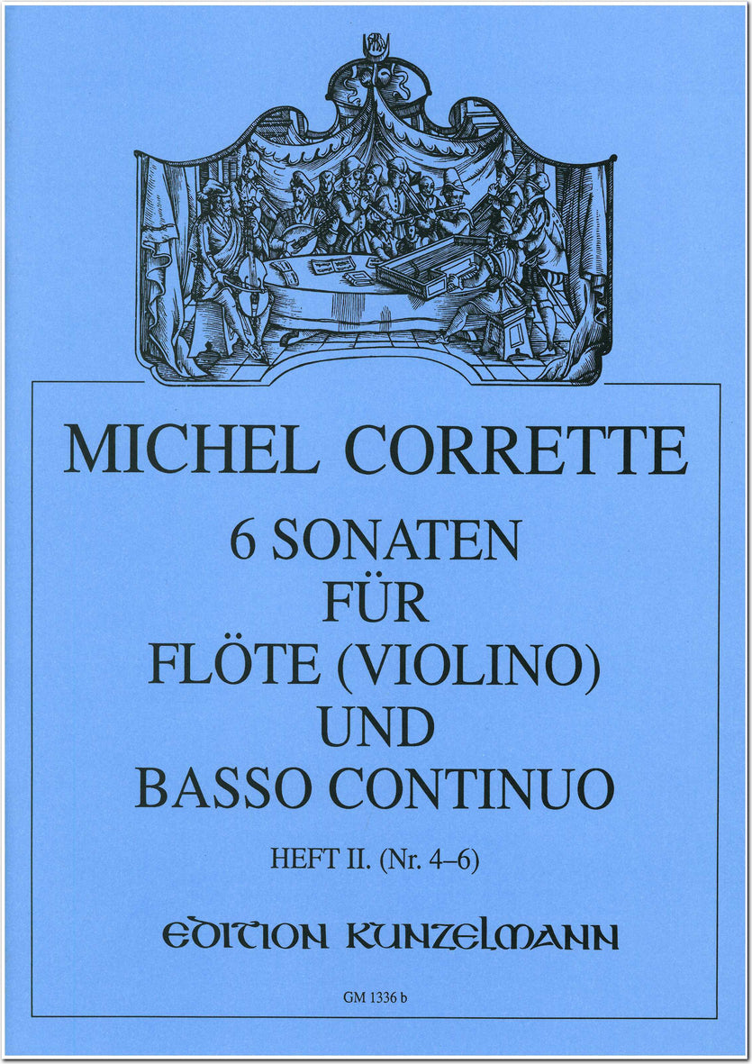 Corrette: Flute Sonatas, Op. 13 - Volume 2 (Nos. 4-6)
