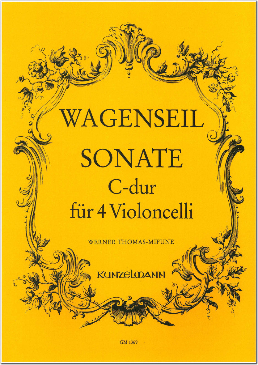 Wagenseil: Sonata in C Major (arr. for 4 cellos)