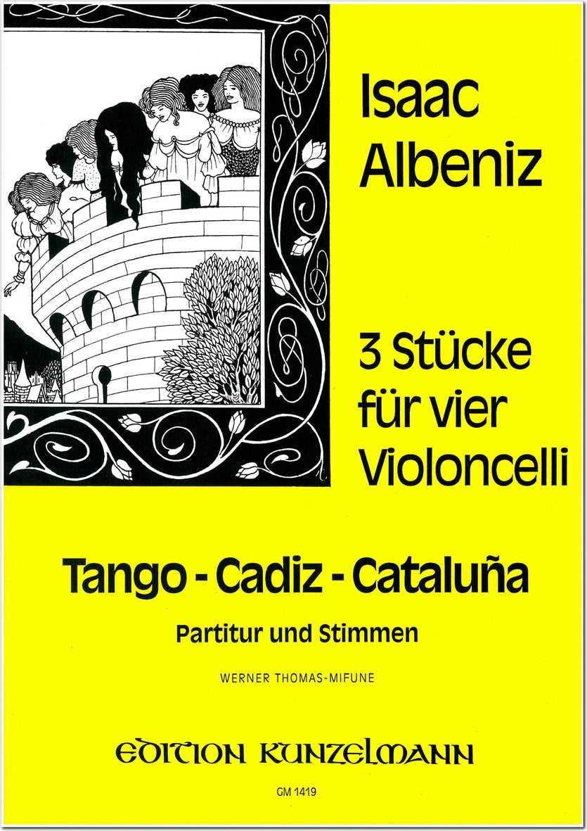 Albéniz: 3 Pieces for 4 Cellos