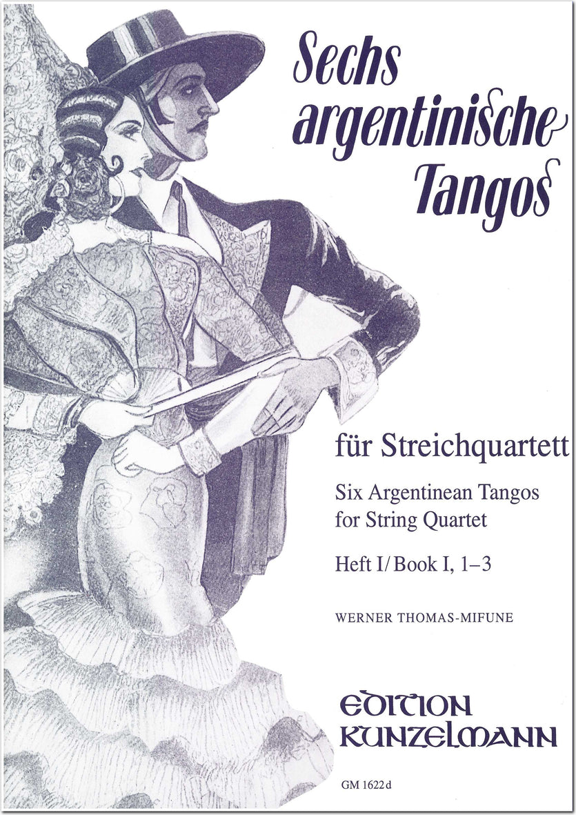 Argentinean Tangos for String Quartet - Book 1 (Nos. 1-3)