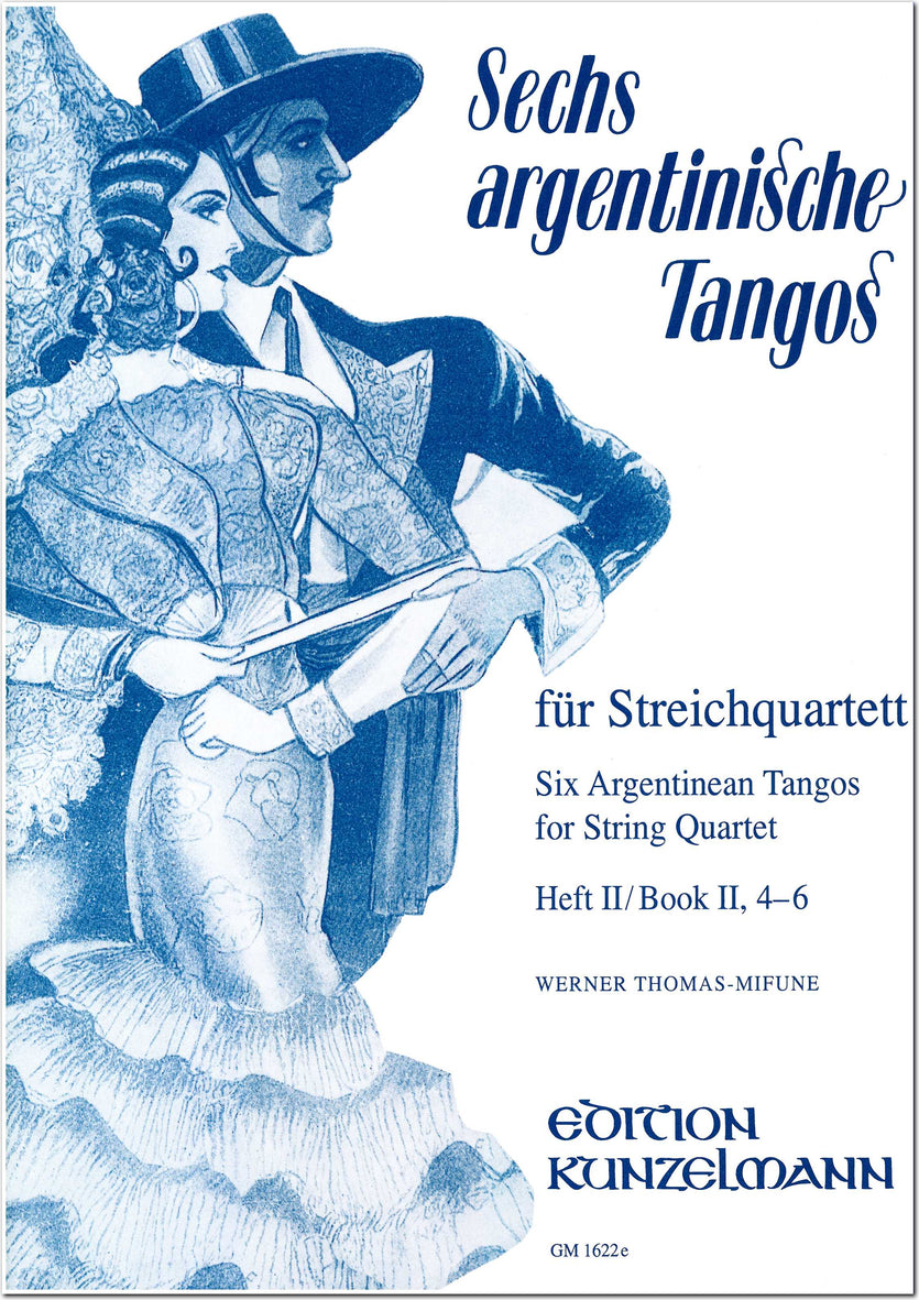 Argentinean Tangos for String Quartet - Book 2 (Nos. 4-6)