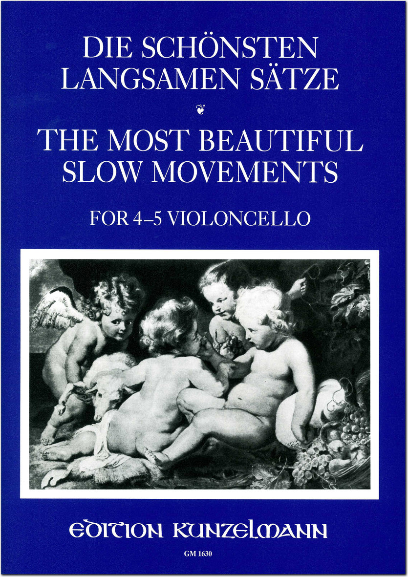 The Most Beautiful Slow Movements (arr. for 4-5 cellos)