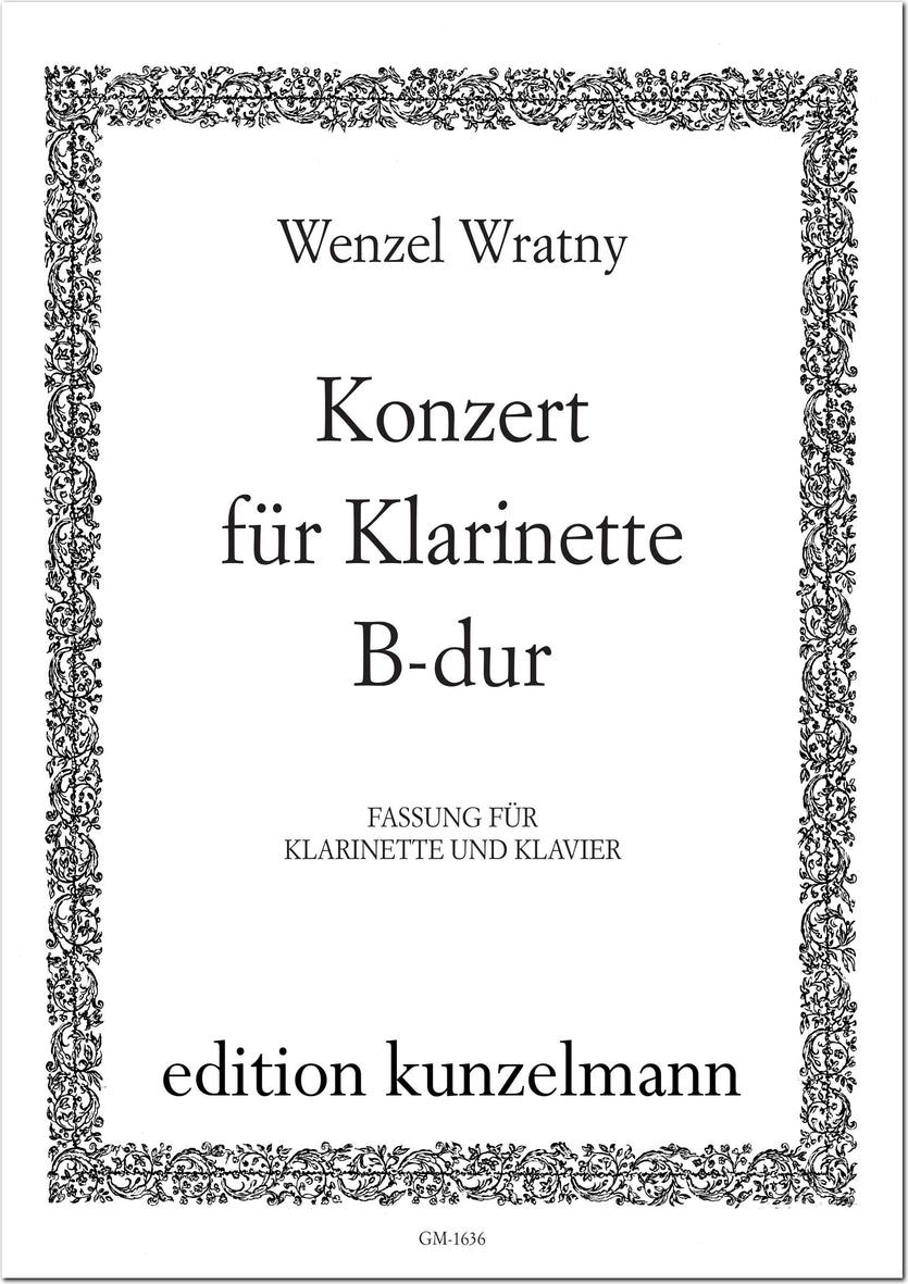 Wratny: Clarinet Concerto in B-flat Major