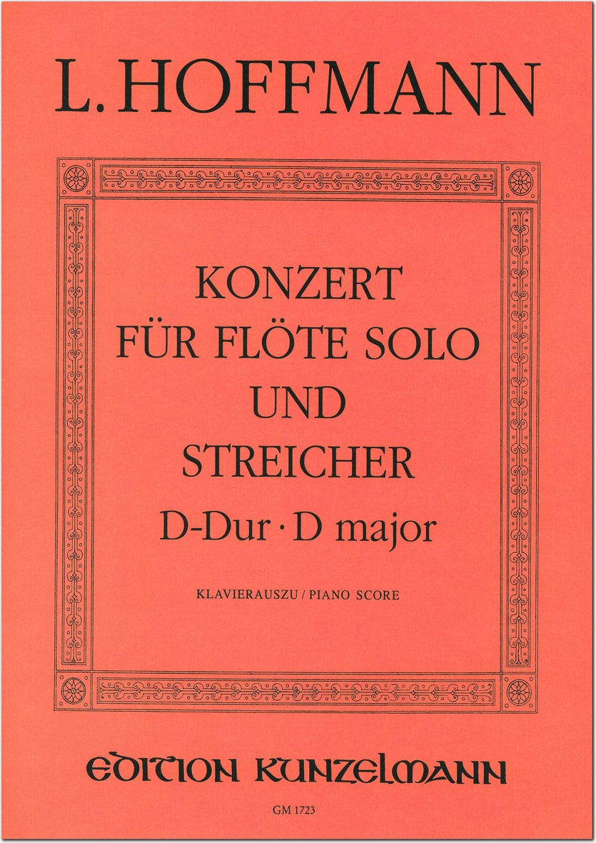 Hoffmann: Flute Concerto in D Major