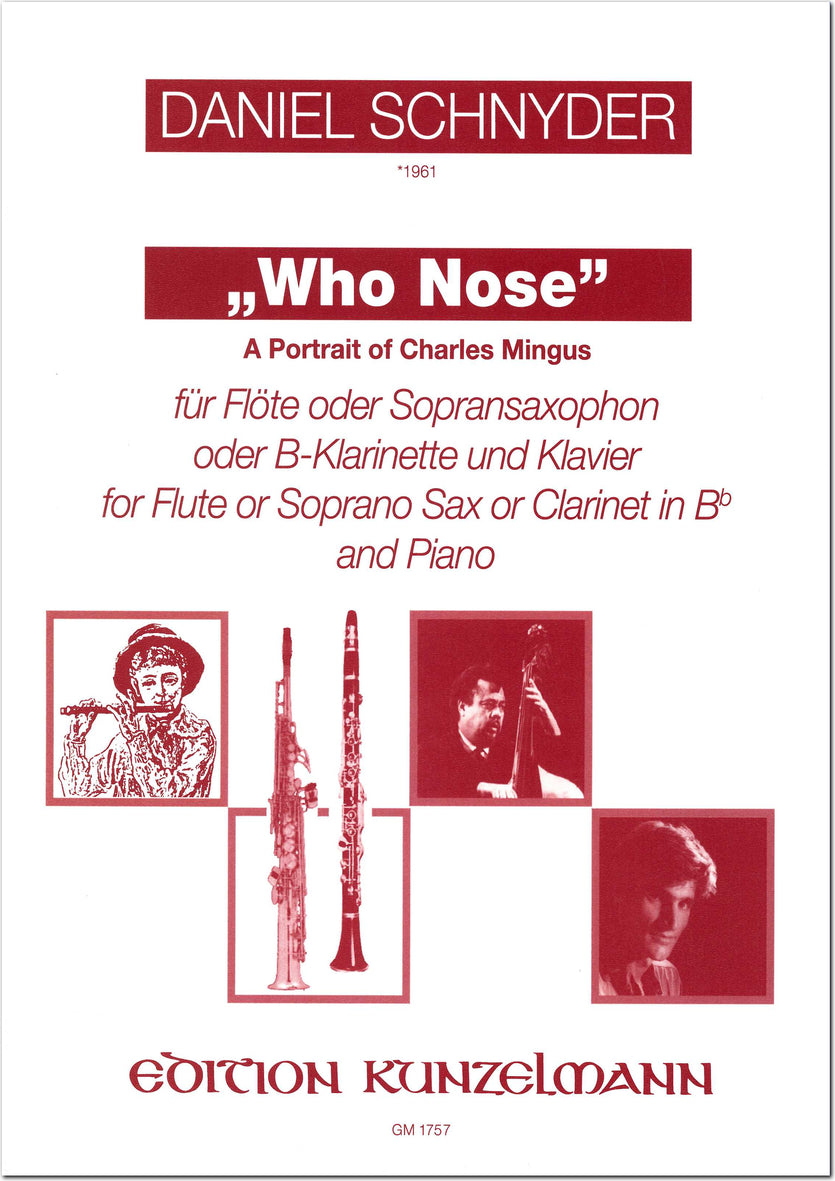 Schnyder: "Who Nose" - A Portrait of Charles Mingus