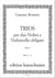 Brunetti: Trios for 2 Violins and Cello, Series 1, L. 103-104