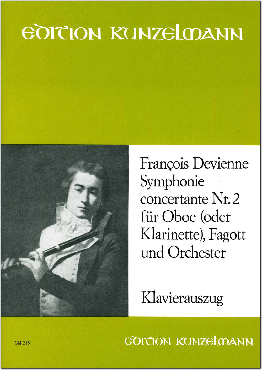 Devienne: Sinfonia concertante No. 2 for Oboe, Bassoon and Orchestra