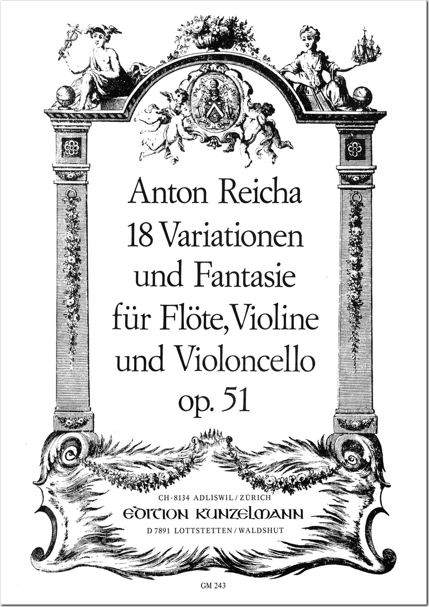 Reicha: 18 Variations and a Fantasy on a Theme by Mozart, Op. 51