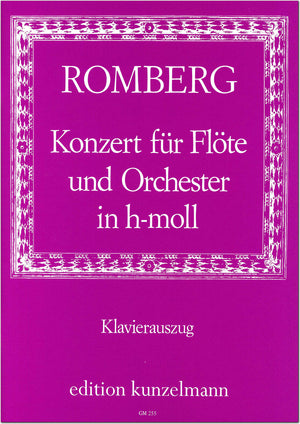 Romberg: Flute Concerto in B Minor, Op. 30