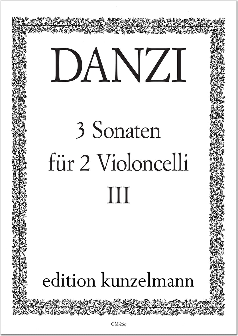 Danzi: Sonata for 2 Cellos, Op. 1, No. 3