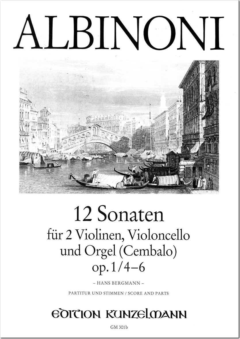 Albinoni: Trio Sonatas, Op. 1, Nos. 4-6