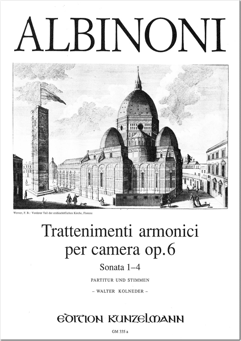 Albinoni: Violin Sonatas, Op. 6, Nos. 1-4