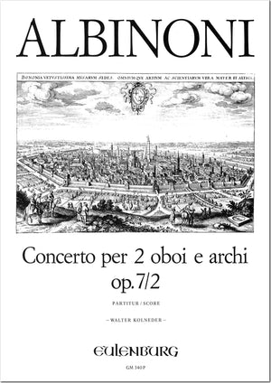 Albinoni: Concerto for 2 Oboes in C Major, Op. 7, No. 2