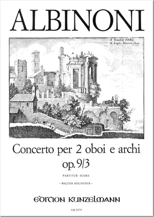 Albinoni: Concerto for 2 Oboes in F Major, Op. 9, No. 3