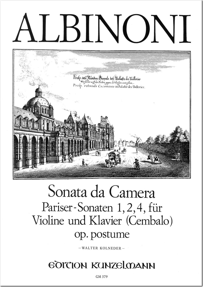 Albinoni: Sonata da camera, Op. posth. (Nos. 1, 2 4)