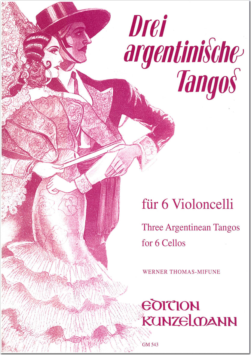 3 Argentinian Tangos for 6 Cellos