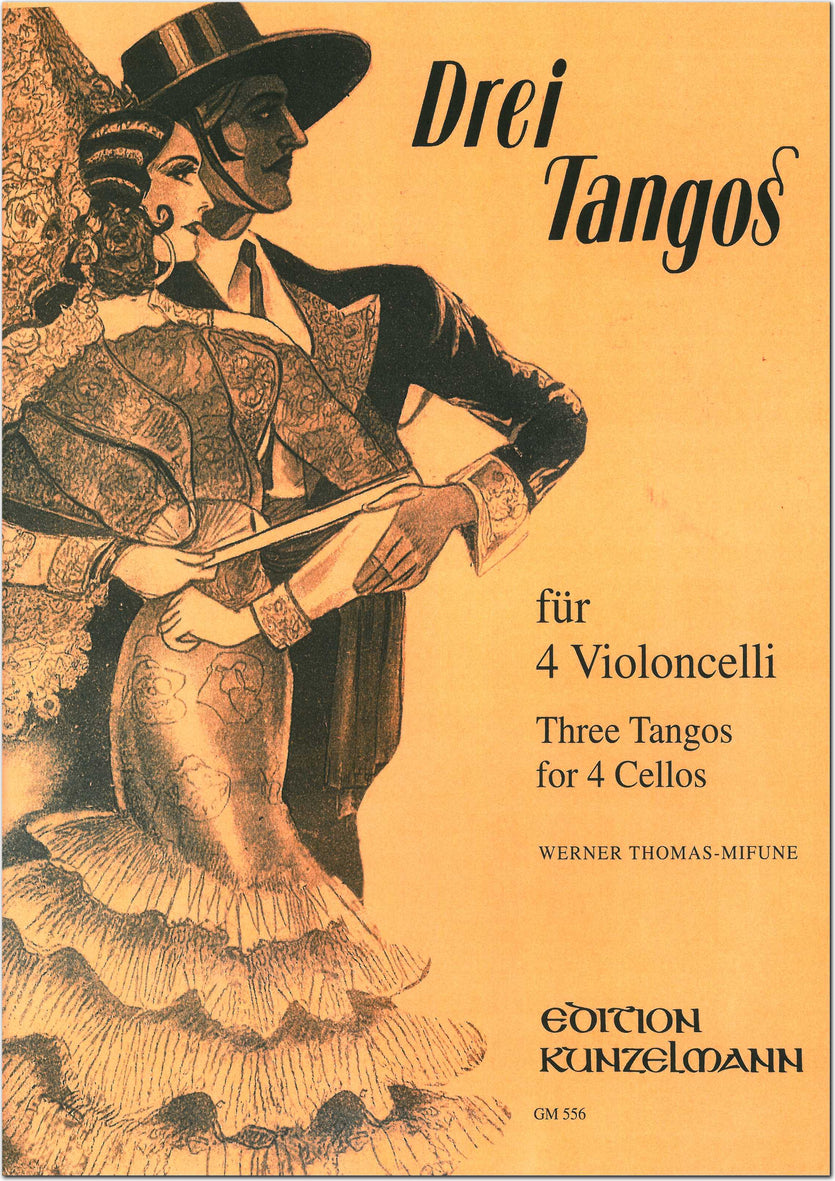 3 Tangos for 4 Cellos