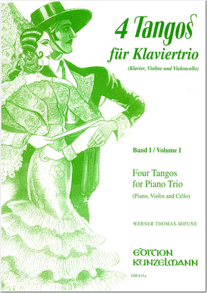 4 Tangos for Piano Trio - Volume 1