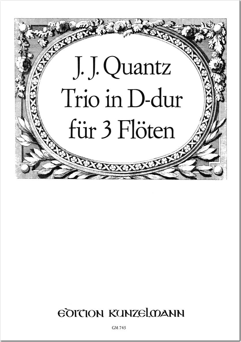 Quantz: Sonata for 3 Flutes in D Major