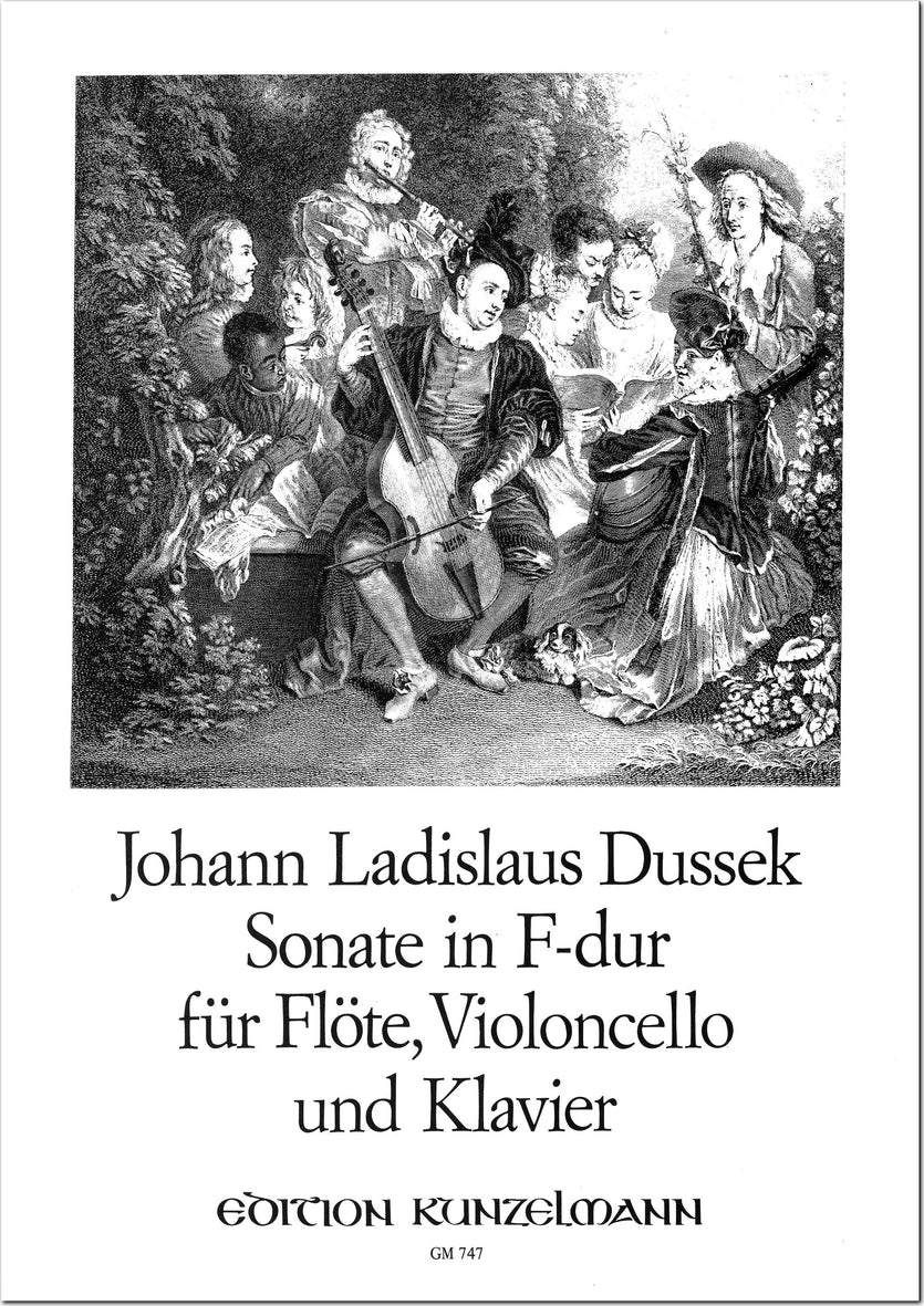 Dussek: Sonata for Flute, Cello and Piano in F Major, Op. 65