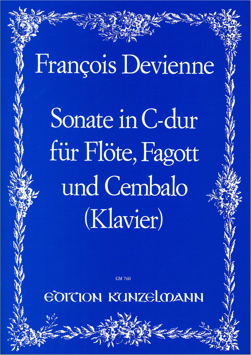 Devienne: Sonata for Flute, Bassoon and Harpsichord in C Major