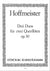 Hoffmeister: 3 Duets for 2 Flutes, Op. 30