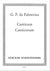 Palestrina: Canticum canticorum