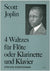 Joplin: 4 Waltzes (arr. for flute, clarinet & piano)