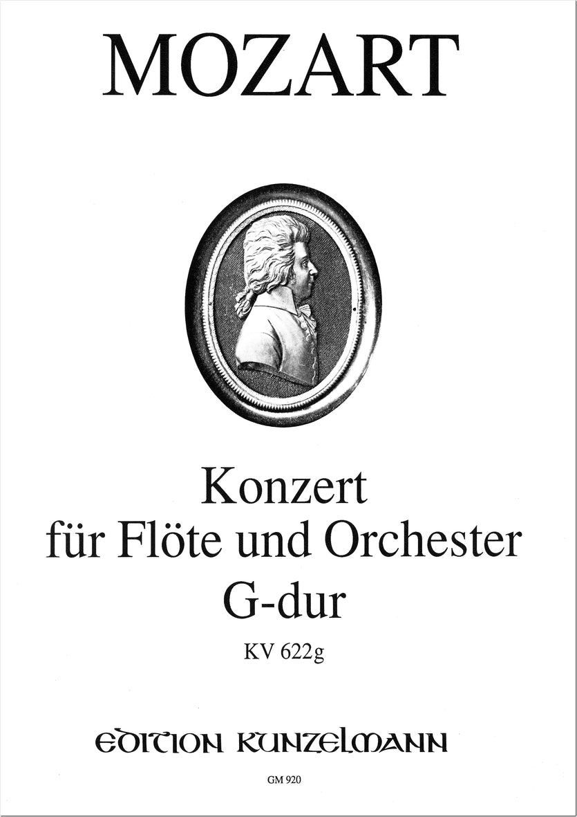 Mozart: Flute Concerto, K. 622g (after the Clarinet Concerto)