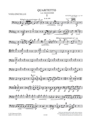 Dvořák: String Quartet No. 14 in A-flat Major, Op. 105