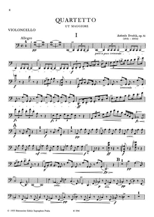 Dvořák: String Quartet No. 11 in C Major, Op. 61
