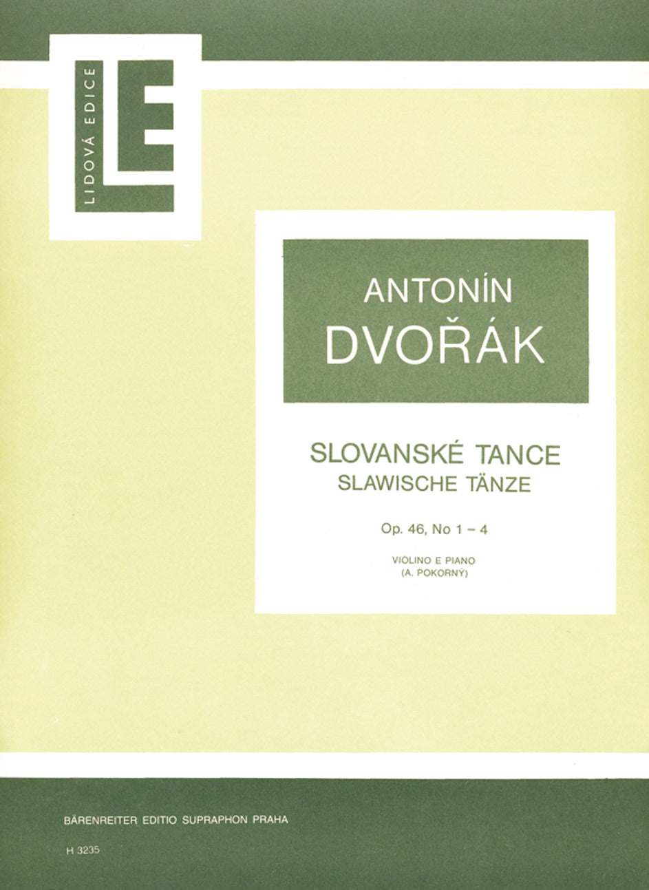 Dvořák: Slavonic Dances Nos. 1-4, Op. 46 (arr. Pokorný)