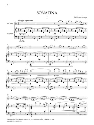 Alwyn: Sonatina for Violin & Piano