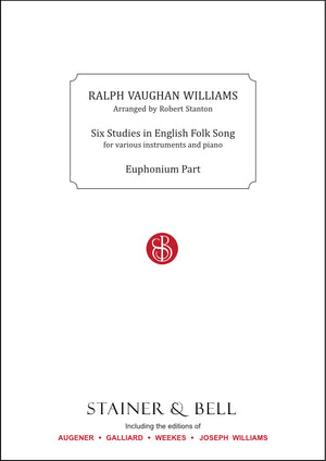 Vaughan Williams: 6 Studies in English Folk Song (arr. for euphonium)