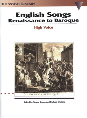 English Songs: Renaissance to Baroque