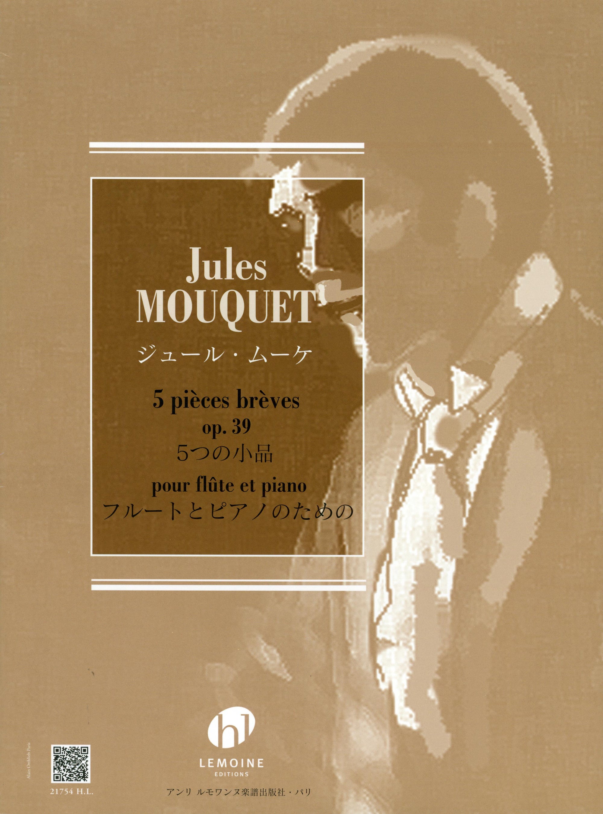 Mouquet: 5 pièces brèves, Op. 39