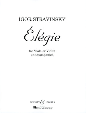 Stravinsky: Élégie