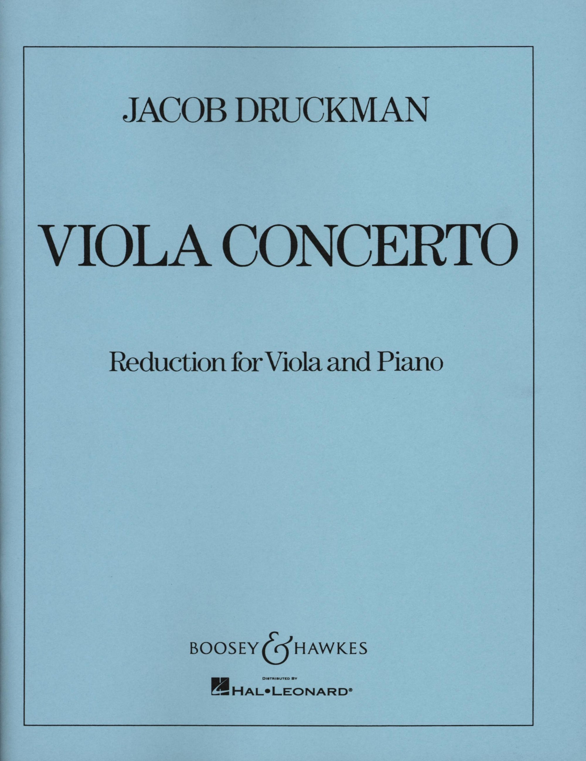 Druckman: Viola Concerto