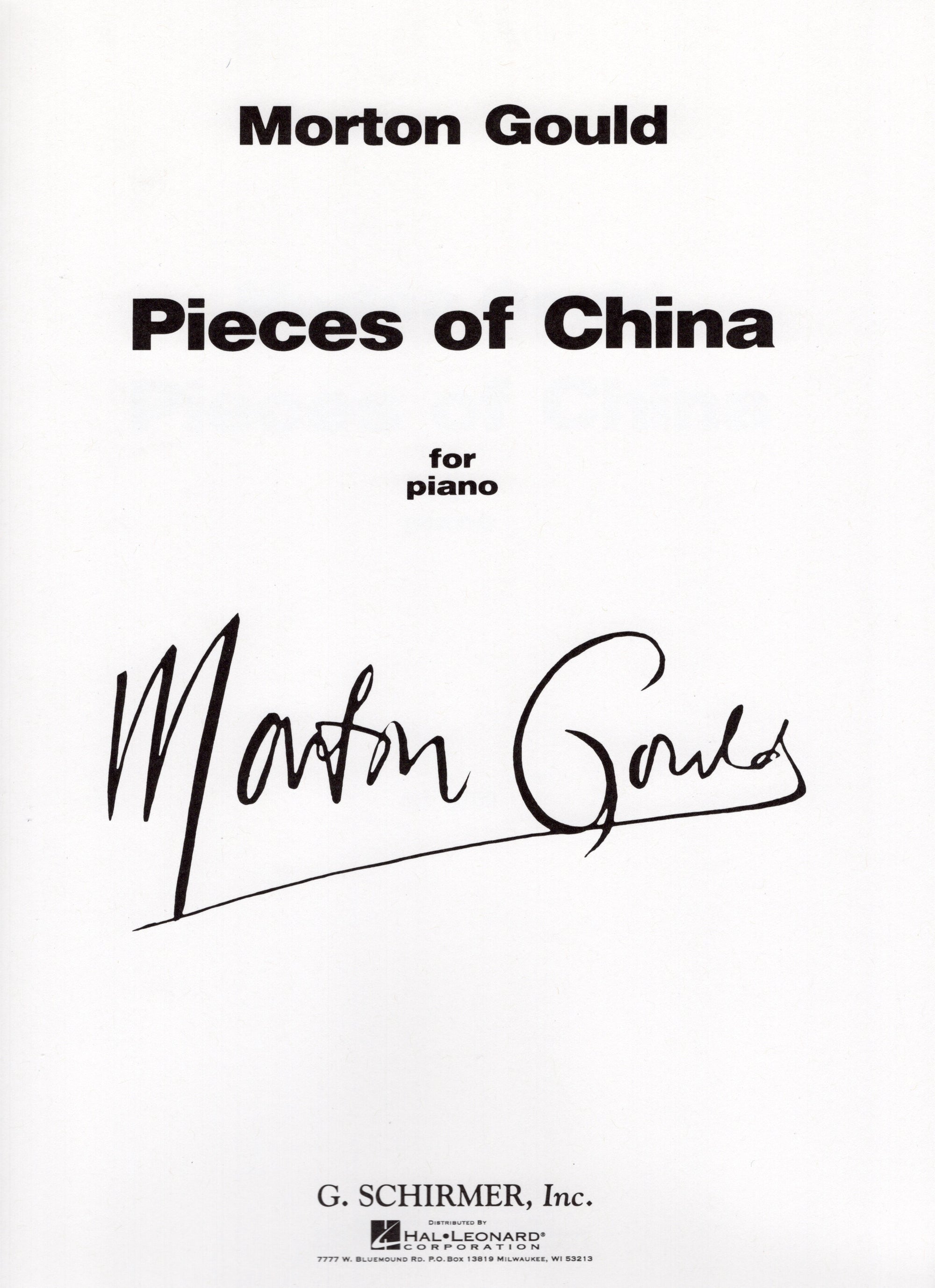 Gould: Pieces of China