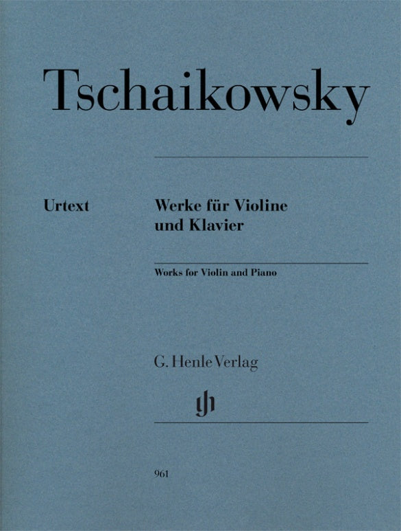 Tchaikovsky: Works for Violin and Piano