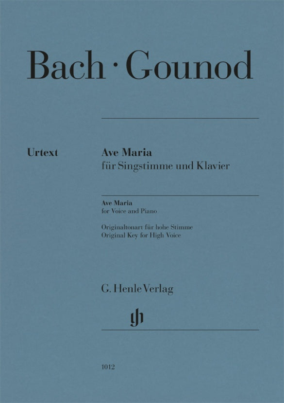 Bach-Gounod: Ave Maria (arr. for voice & piano)