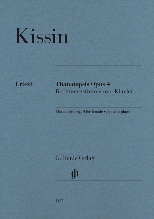 Kissin: Thanatopsis, Op. 4
