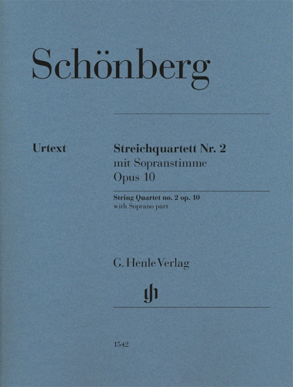 Schoenberg: String Quartet No. 2, Op. 10