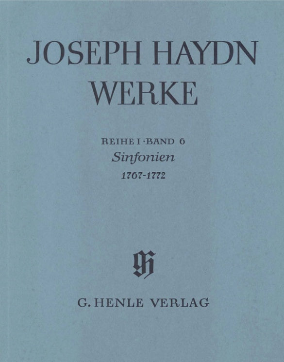 Haydn: Symphonies 1767-1772