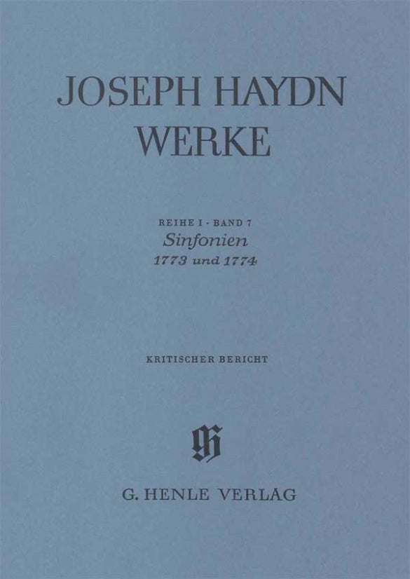 Haydn: Symphonies 1773 and 1774