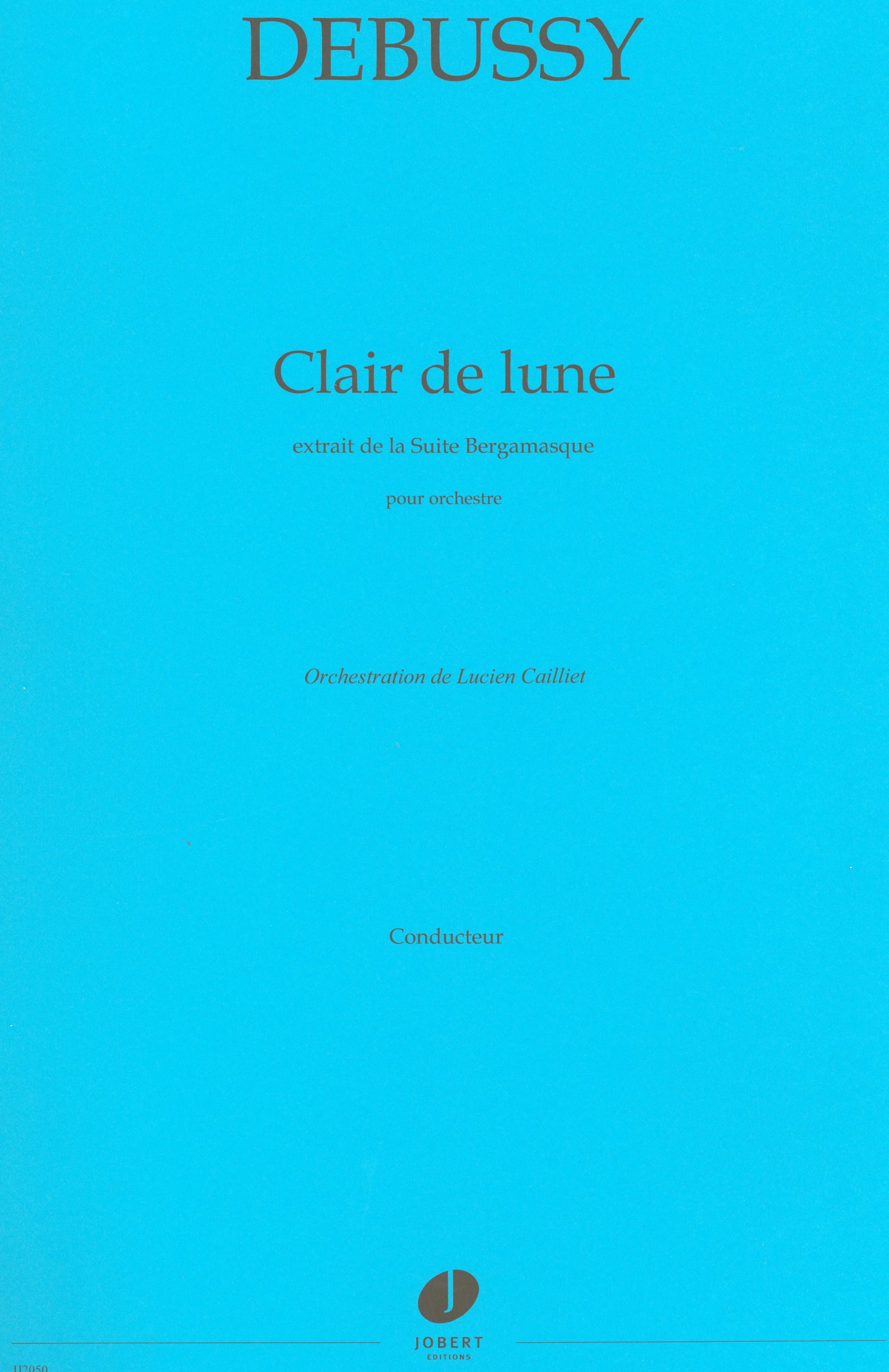 Debussy: Clair de lune (arr. for orchestra)